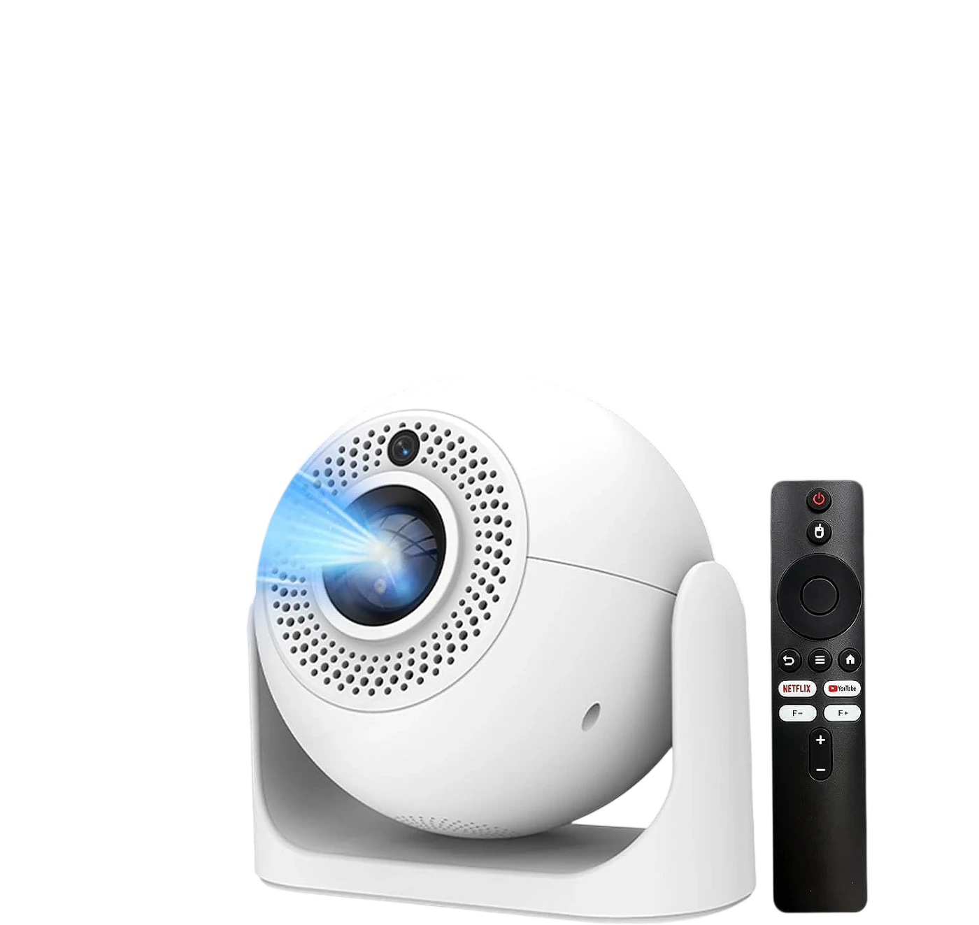 Proyector Portátil con Autoenfoque y WiFi Integrado